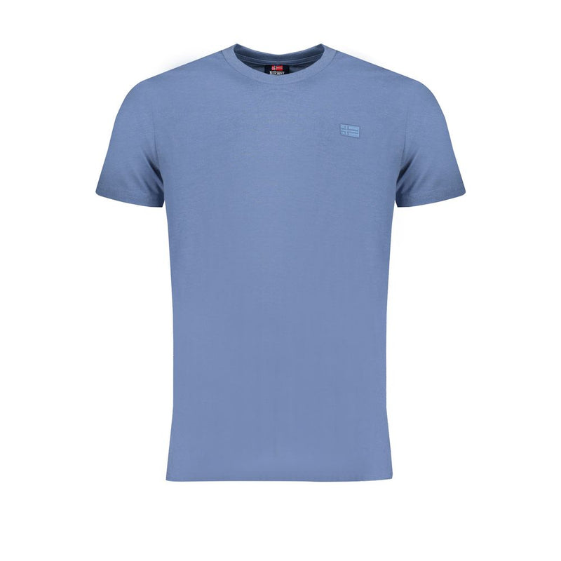 T-shirt en coton bleu, Norvège 1963