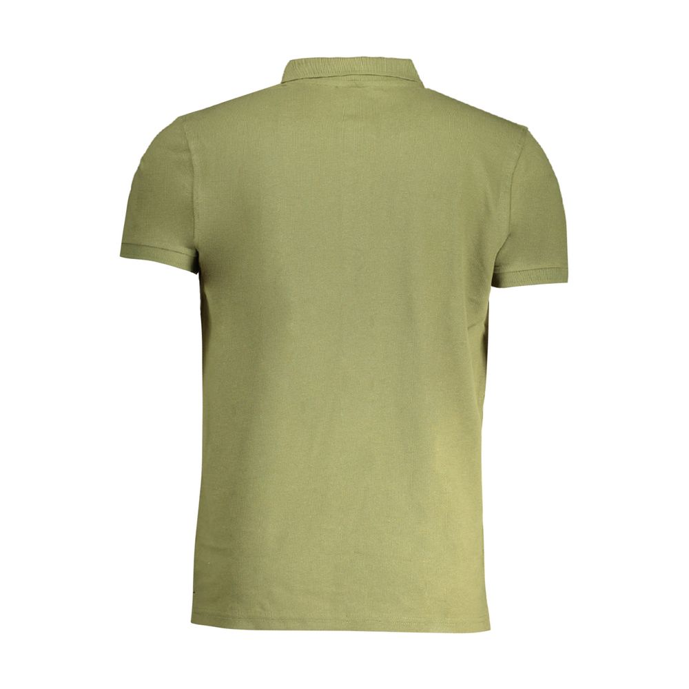 Polo en coton vert Cavalli Class