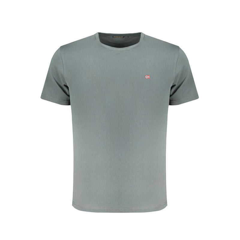 T-shirt en coton vert Napapijri