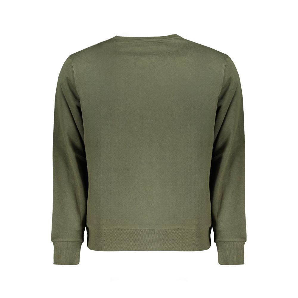 North Sails Green Cotton Men Sweater