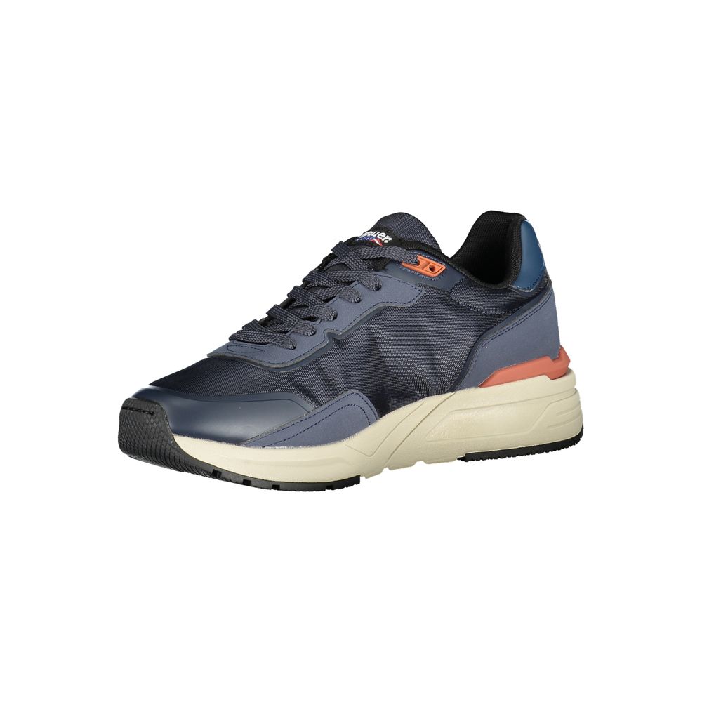 Blauer Blue Polyester Sneaker - All-Day Comfort and Style