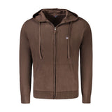 Gilet cardigan homme en polyamide marron, Norvège 1963