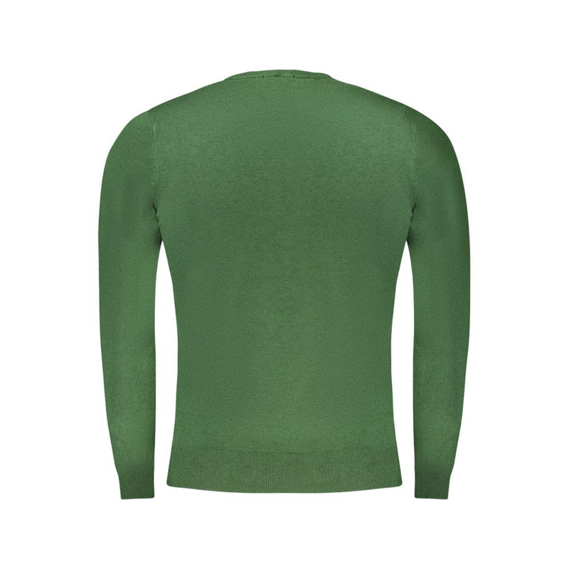 Cavalli Class Groene Viskose Heren Trui