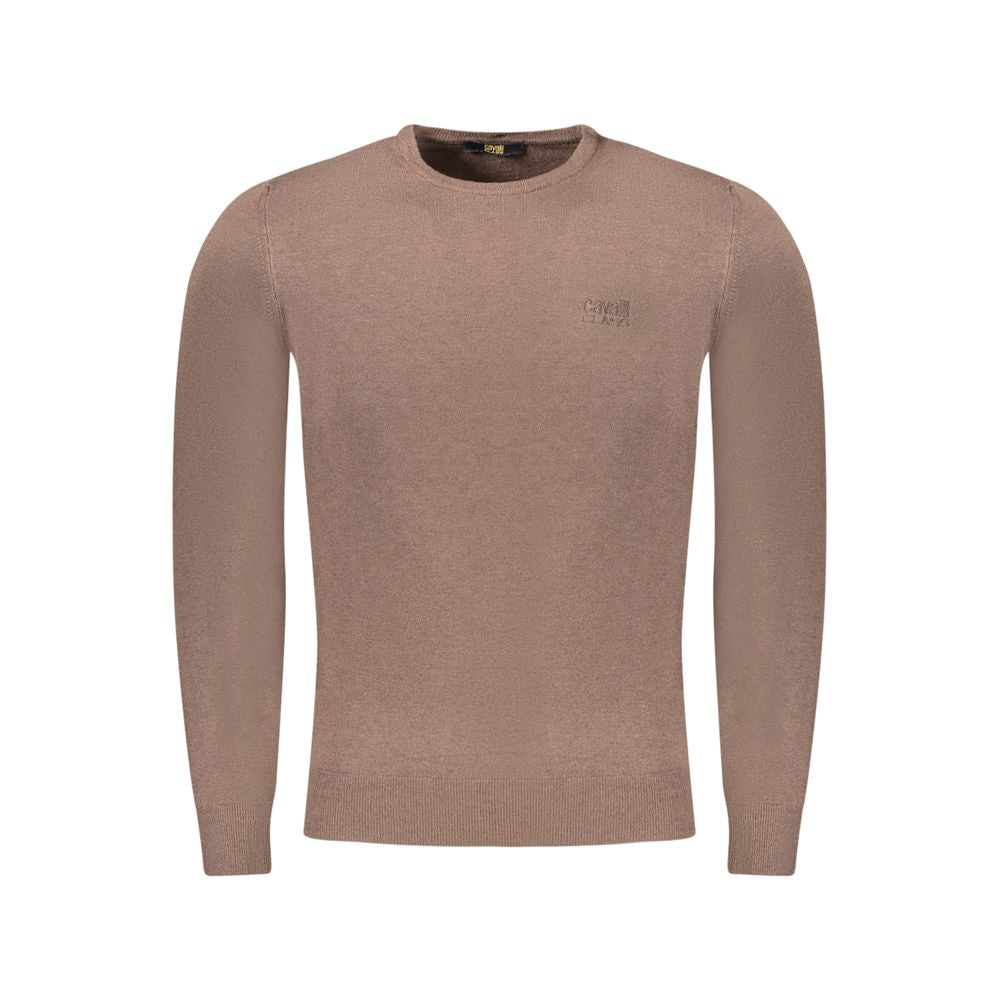 Pull en viscose brun pour homme de Cavalli Class