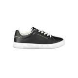 Tommy Hilfiger Black Leather Women Sneaker - Urban Chic Footwear