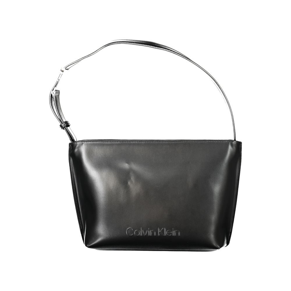 Calvin Klein Black Polyester Women Handbag - Urban Chic Design