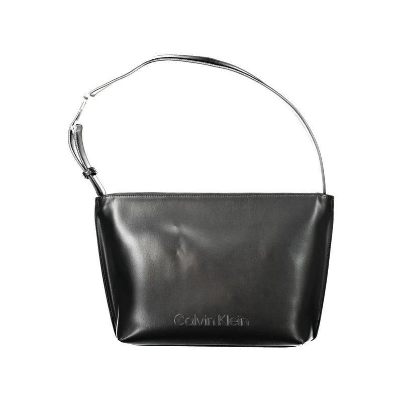 Calvin Klein Black Polyester Women Handbag - Urban Chic Design