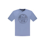 T-shirt en coton bleu pour homme de la marque North Sails