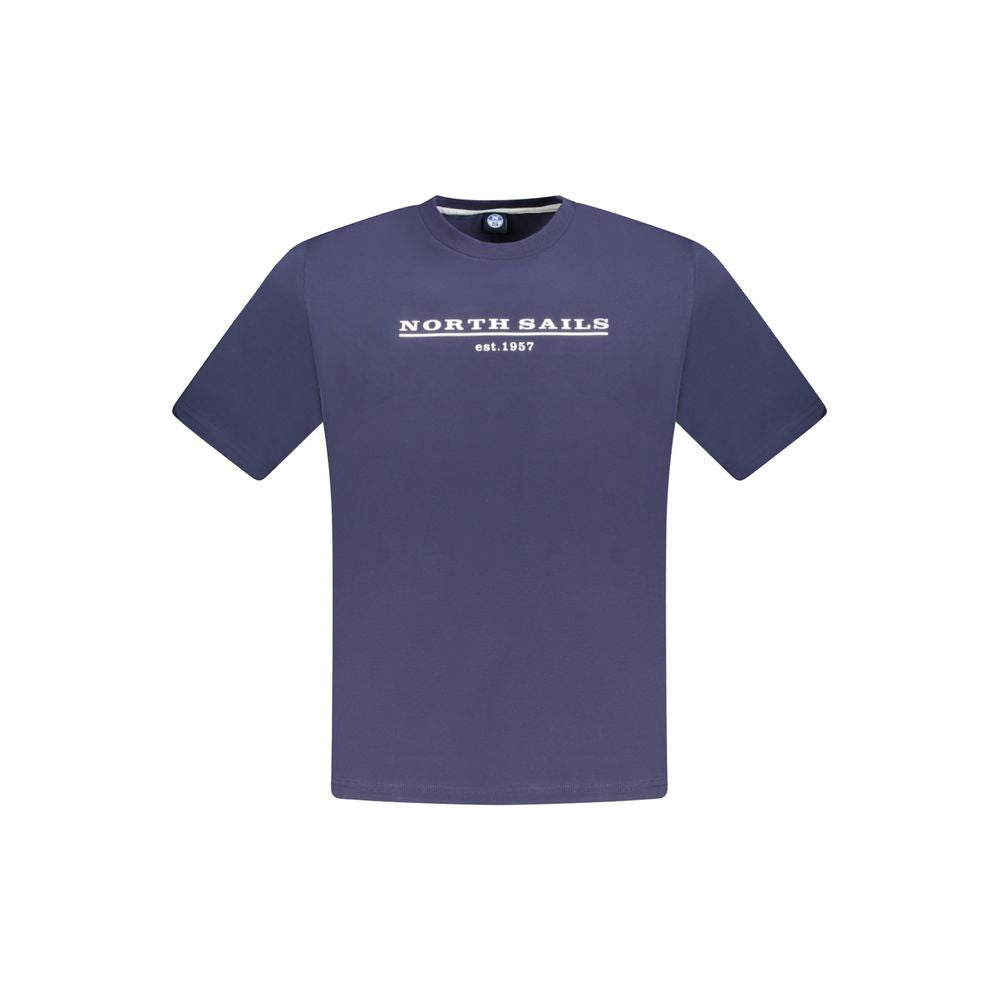 T-shirt en coton bleu pour homme de la marque North Sails