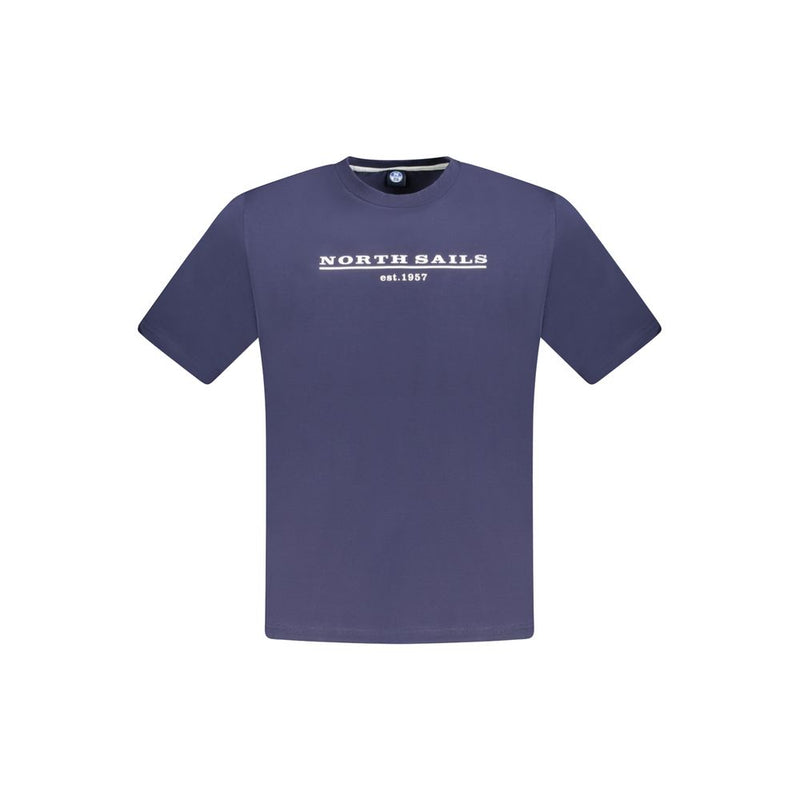 T-shirt en coton bleu pour homme de la marque North Sails