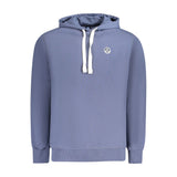 North Sails Blue Cotton Men Sweater - Stylish Comfort