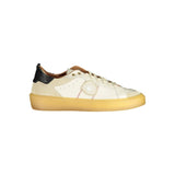 Blauer White Leather Men Sneaker - Casual Style and Comfort
