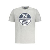 T-shirt homme en coton marron North Sails