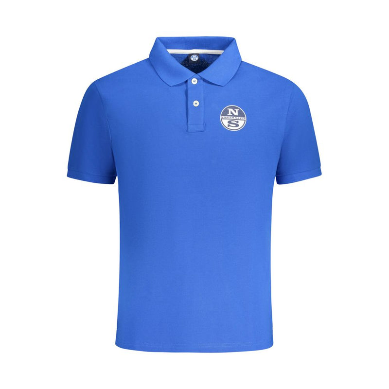 North Sails Blauw Katoenen Polo Shirt voor Heren
