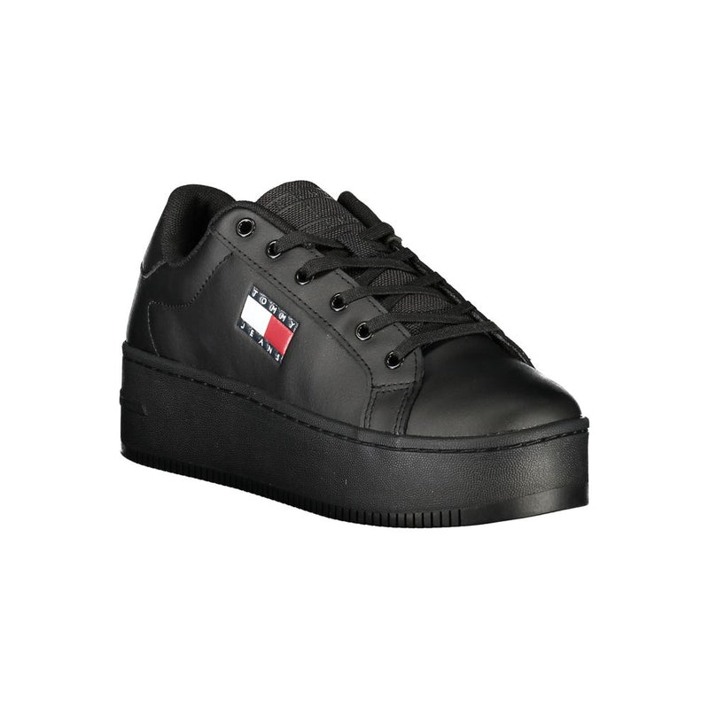 Tommy Hilfiger Sneaker Femme Polyéthylène Noir - Confort Stylé