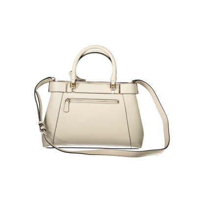 Sac à main Guess Jeans en polyéthylène beige