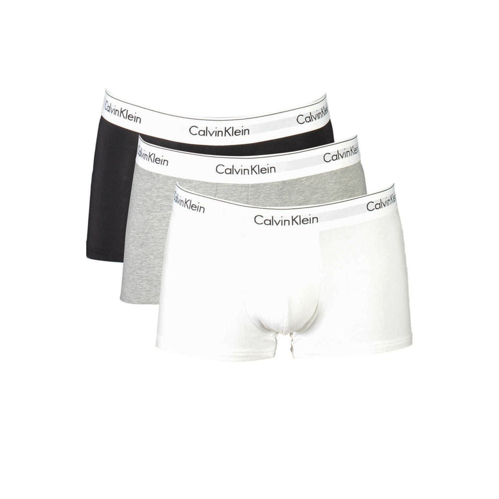 Calvin Klein Brown Cotton Men Boxer