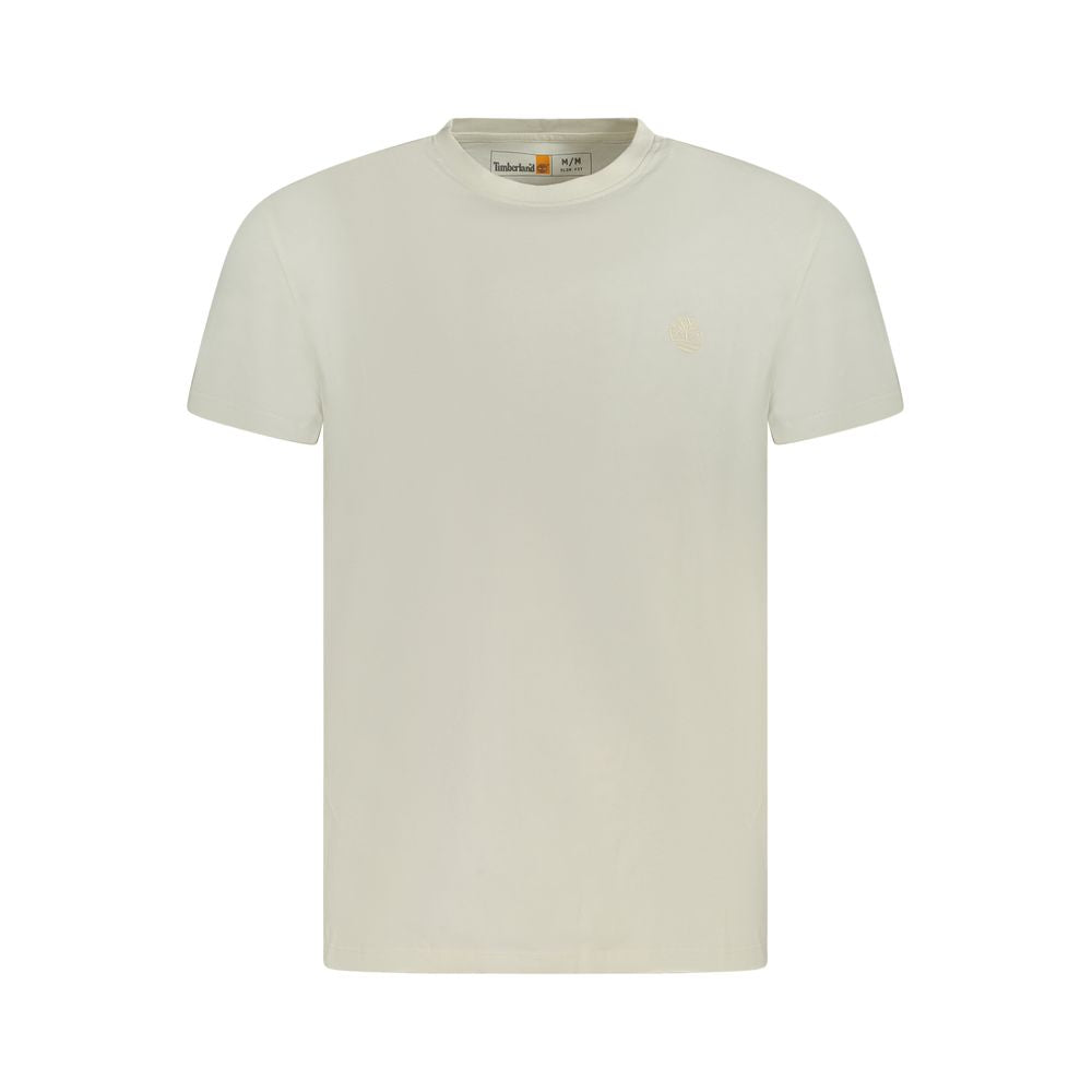 T-shirt en coton beige pour homme Timberland