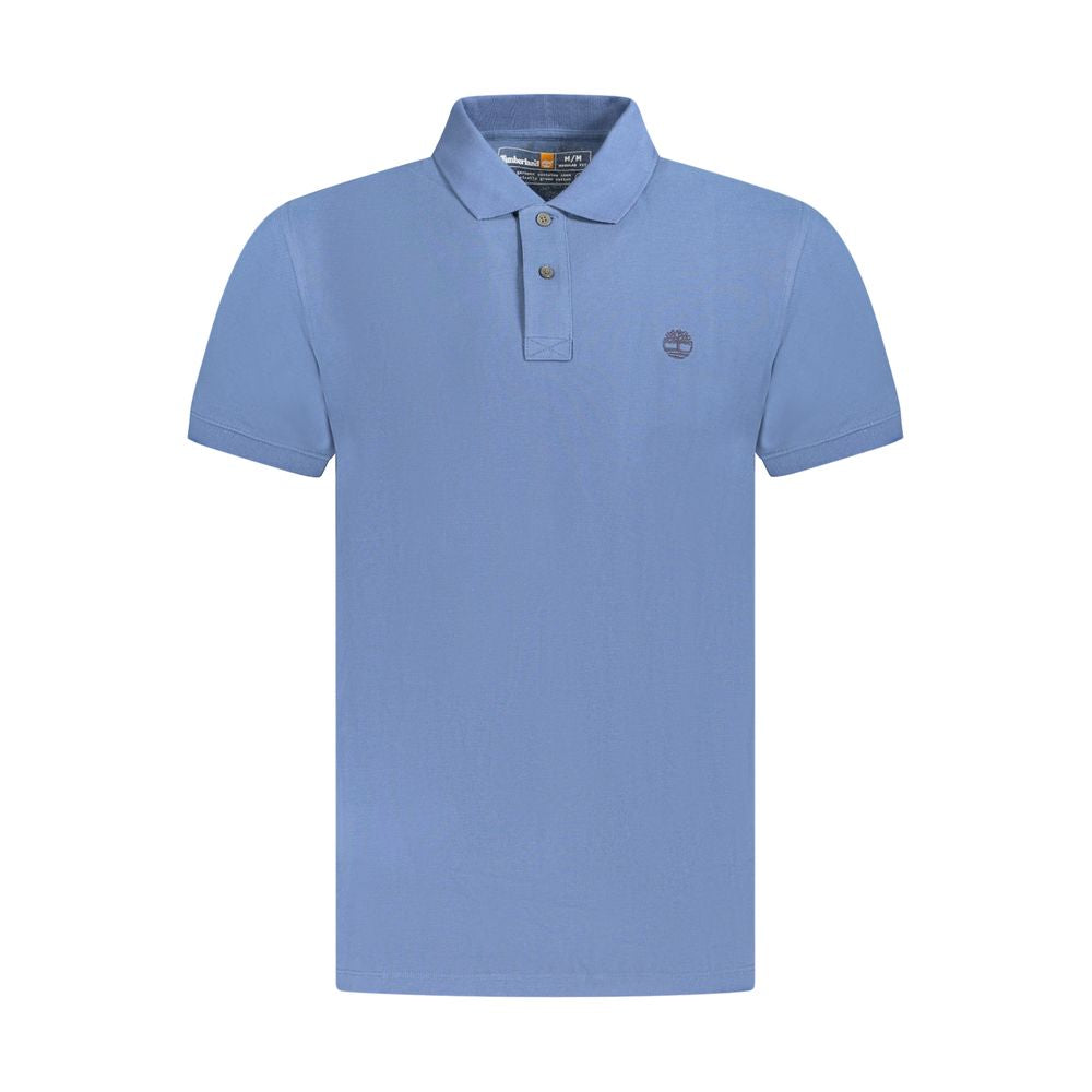 Polo en coton bleu pour homme Timberland