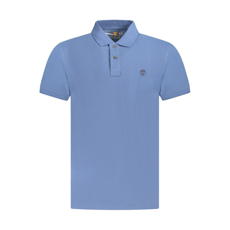 Polo en coton bleu pour homme Timberland