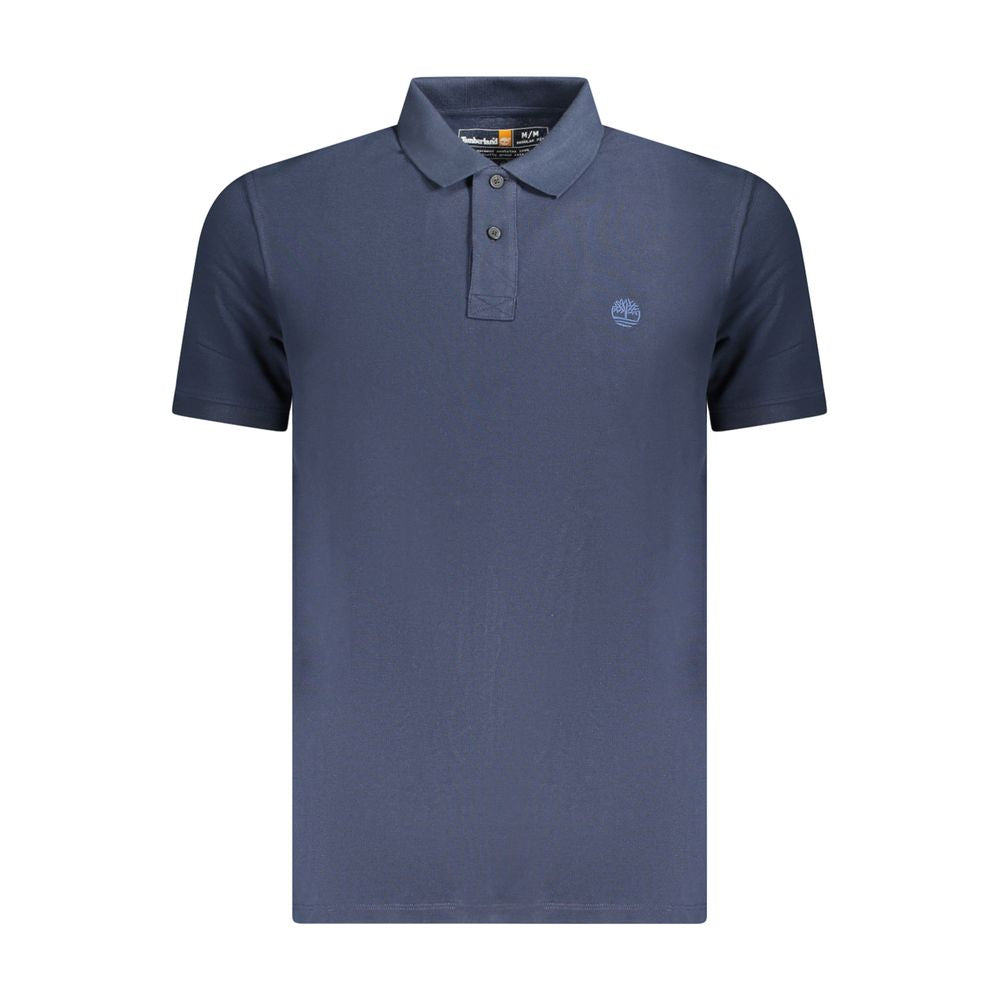 Polo en coton bleu pour homme Timberland