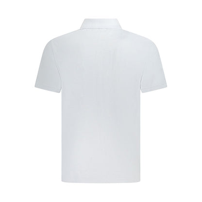 Calvin Klein Light Blue Cotton Men Polo Shirt