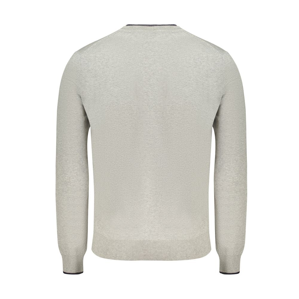 North Sails Grigio Cotton Sweater for Men
