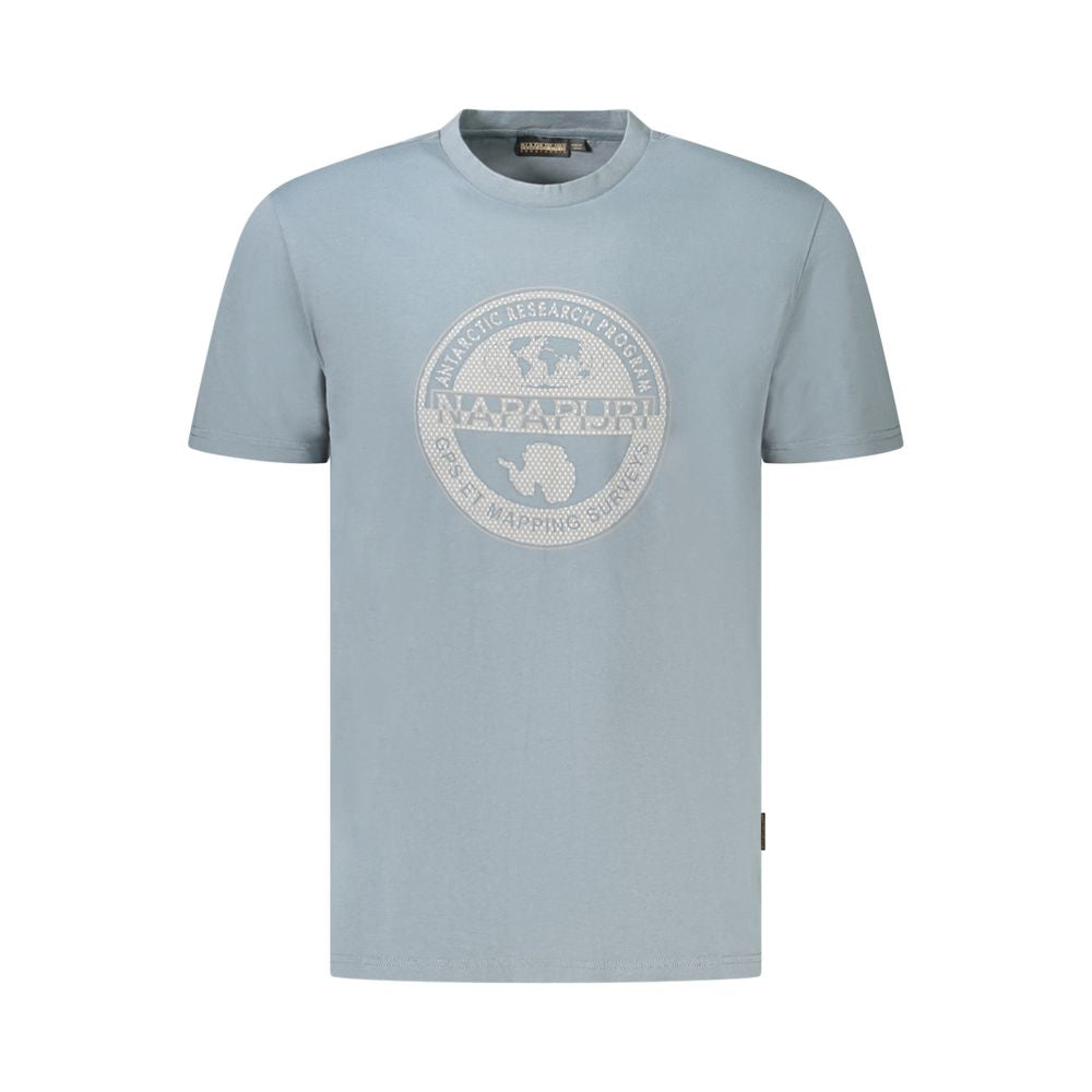 T-shirt Napapijri en coton brun pour homme