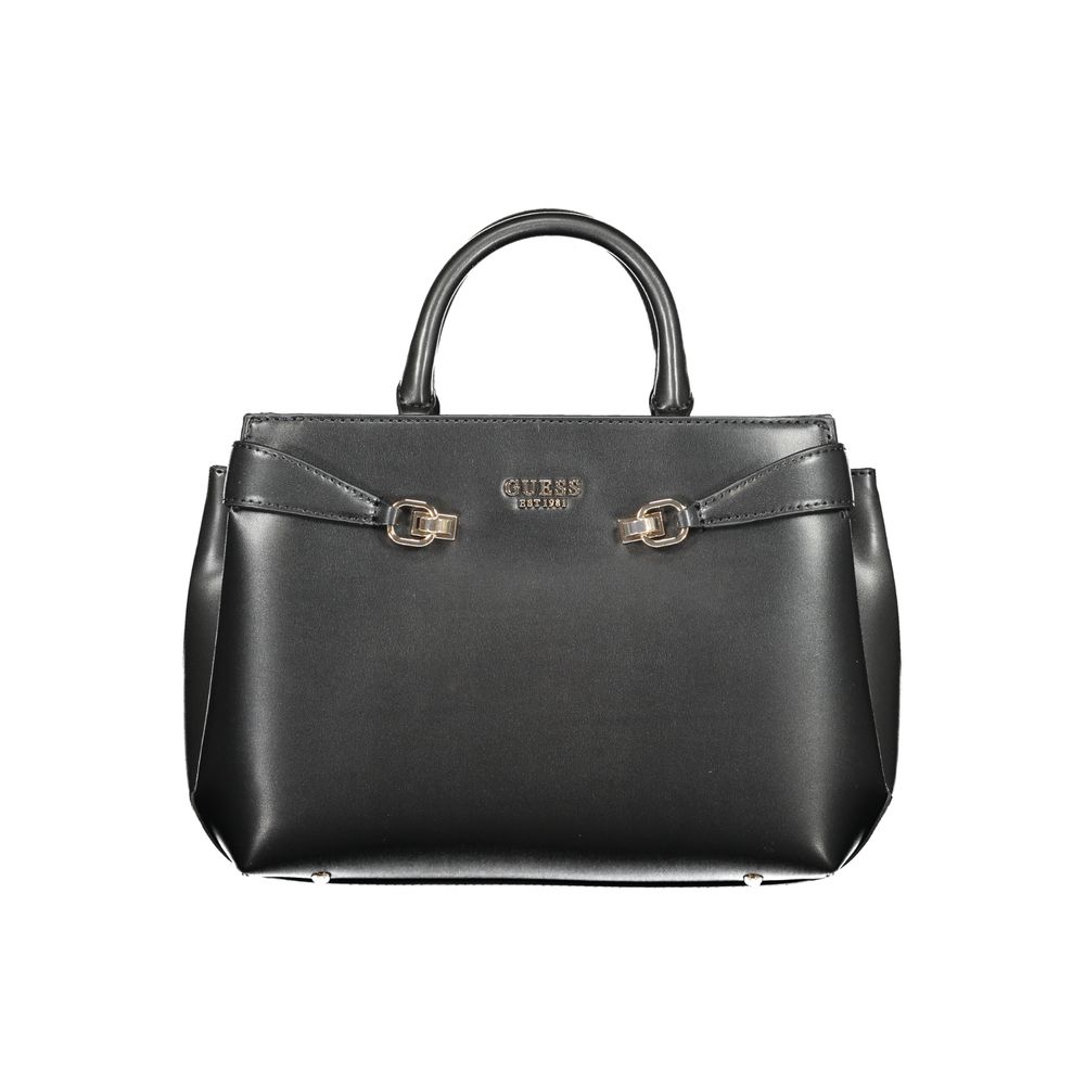 Guess Jeans Lorelei Black Handbag - Élégante et Fonctionnelle