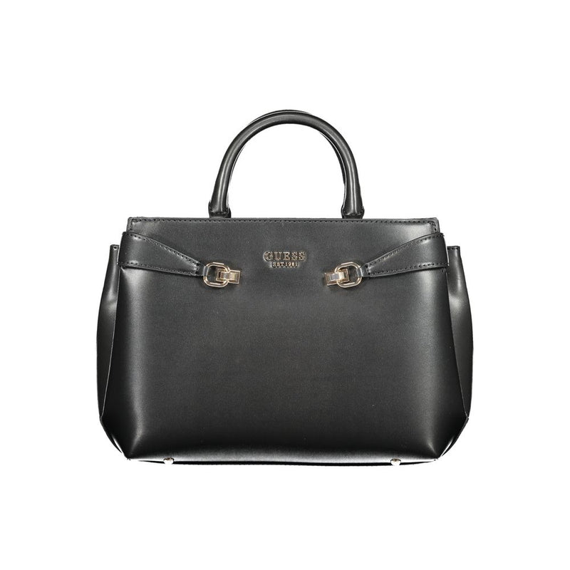 Guess Jeans Lorelei Black Handbag - Élégante et Fonctionnelle