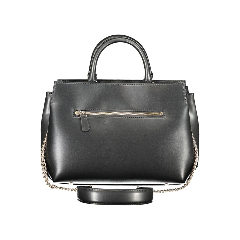 Guess Jeans Lorelei Black Handbag - Élégante et Fonctionnelle