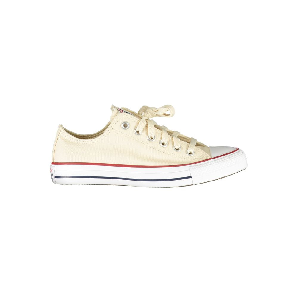 Sneaker en coton beige pour femme Converse