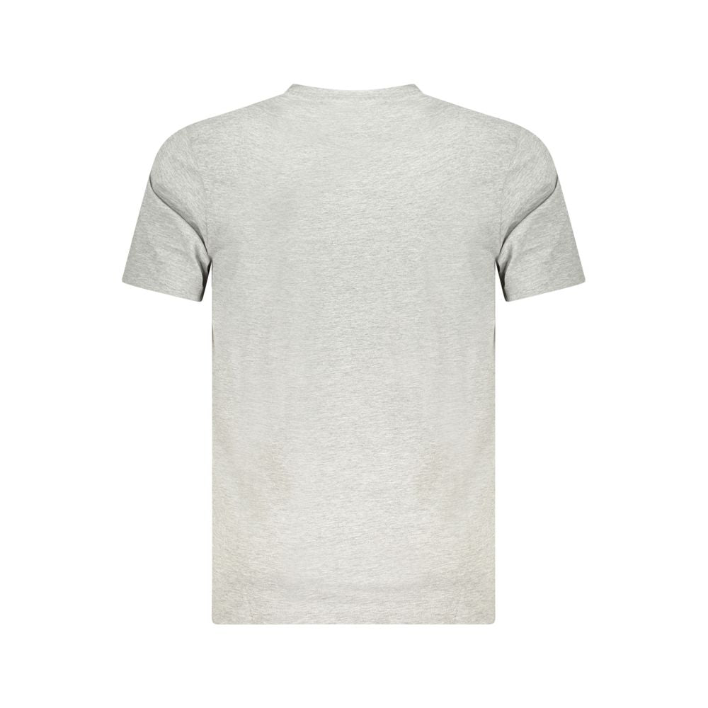 T-shirt homme en coton brun Cavalli Class