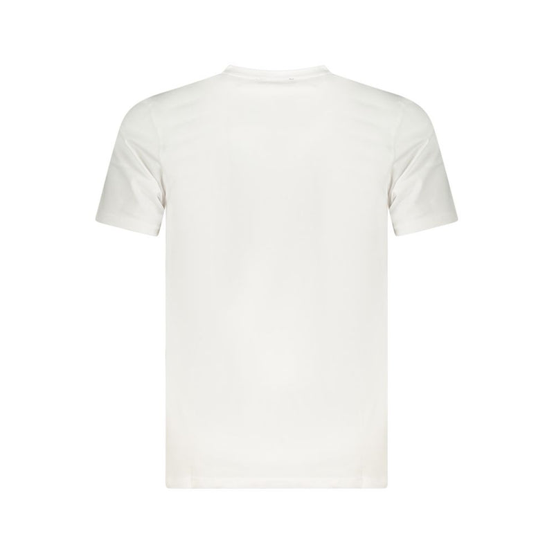 T-shirt homme en coton blanc Cavalli Class