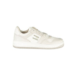 Tommy Hilfiger White Leather Men Sneaker - Sporty & Chic