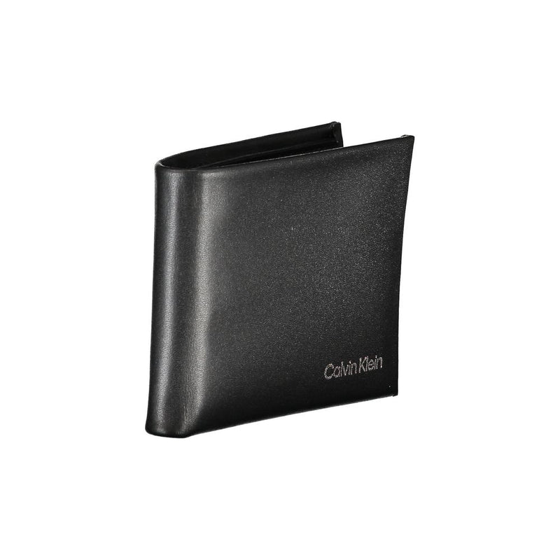 Portefeuille homme Calvin Klein en polyester noir