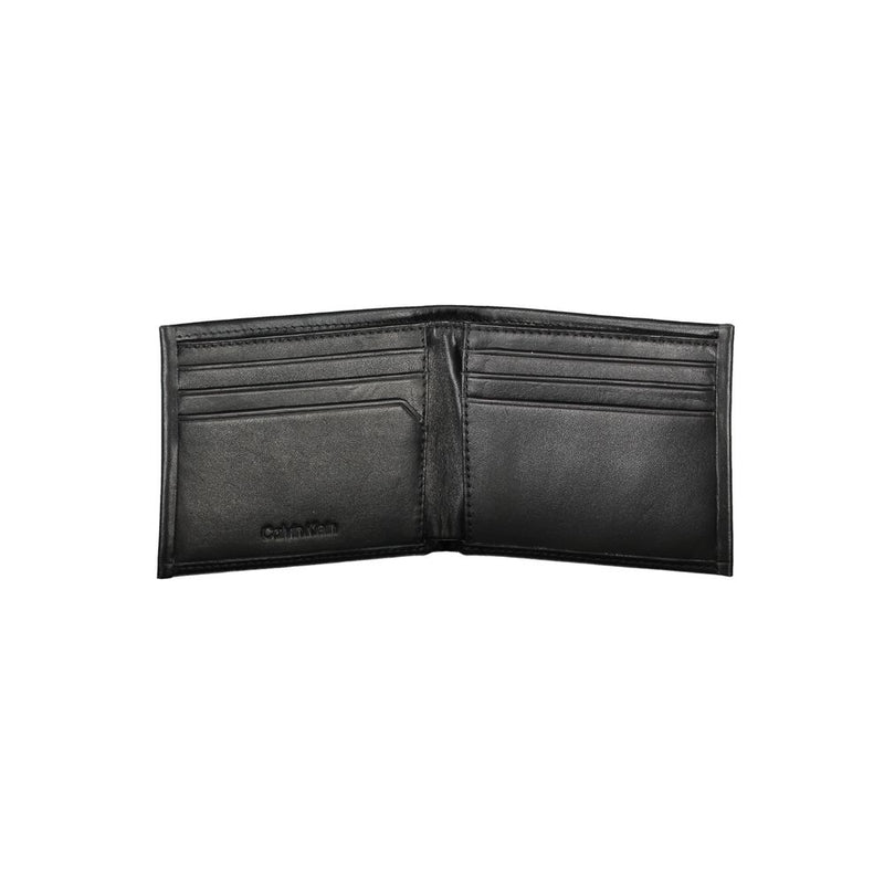 Portefeuille homme Calvin Klein en polyester noir