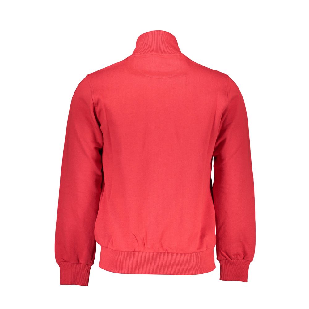 Pull en coton rouge La Martina pour homme