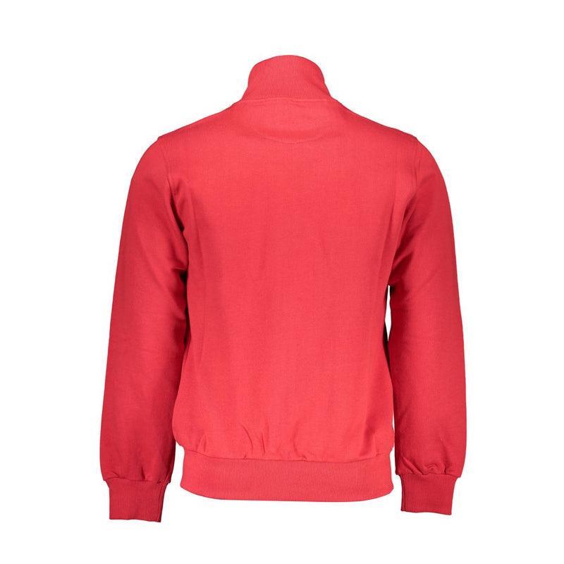La Martina Rode Katoenen Heren Sweater