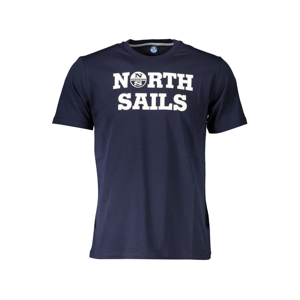 T-shirt en coton bleu pour homme de la marque North Sails