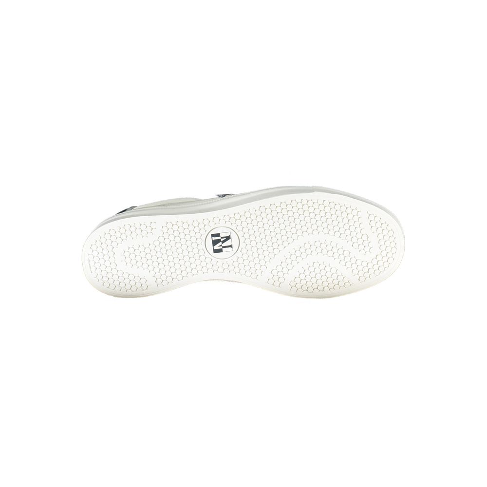 Napapijri White Polyester Men Sneaker - Stylish & Comfortable