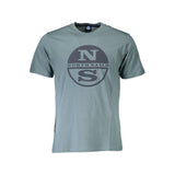 T-shirt homme en coton vert North Sails