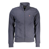 Pull en coton bleu Napapijri pour homme