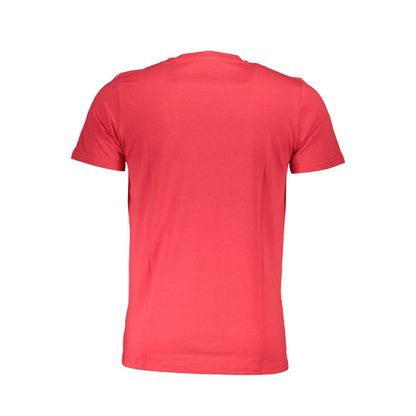 Cavalli Class Rood Katoenen Heren T-Shirt