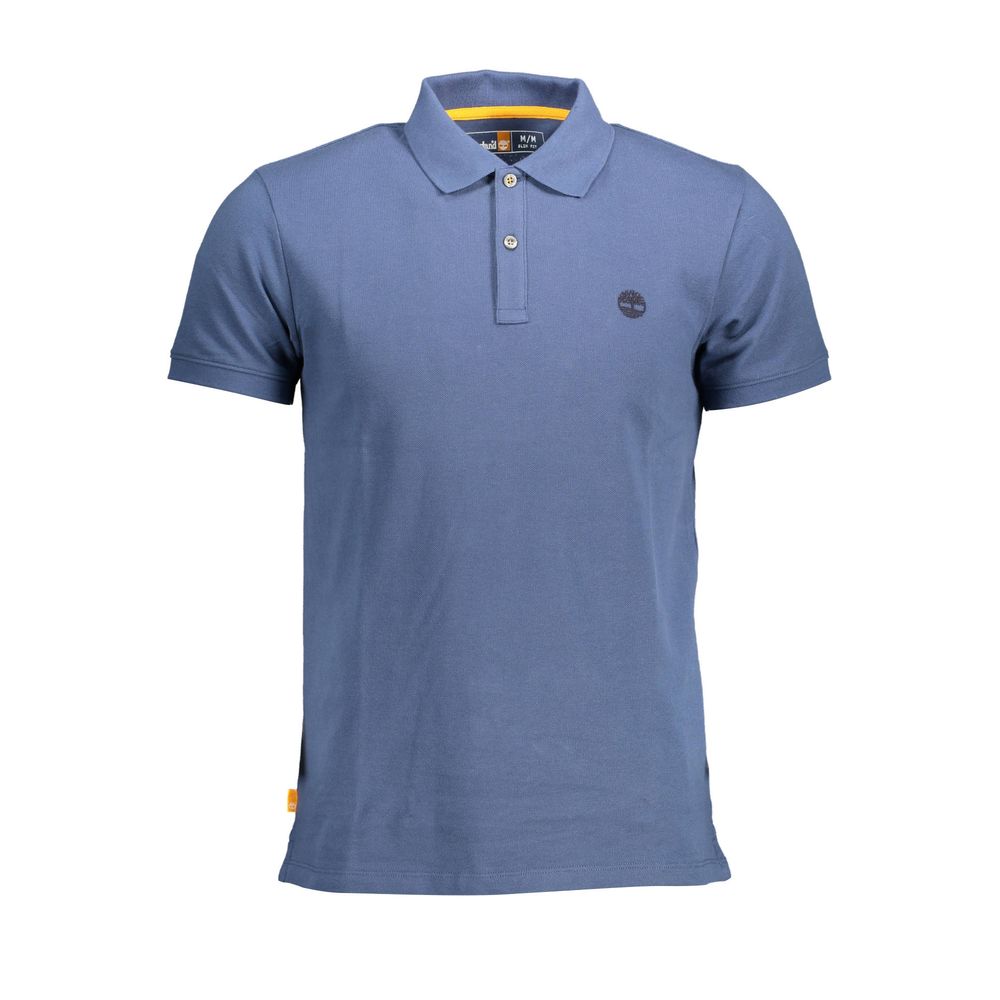 Polo en coton bleu pour homme Timberland