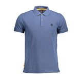 Polo en coton bleu pour homme Timberland