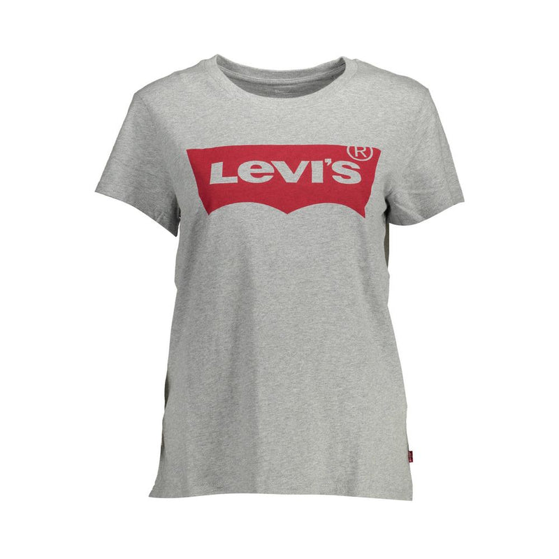 Levi's T-Shirt Femme Marron en Coton - Élégance Décontractée