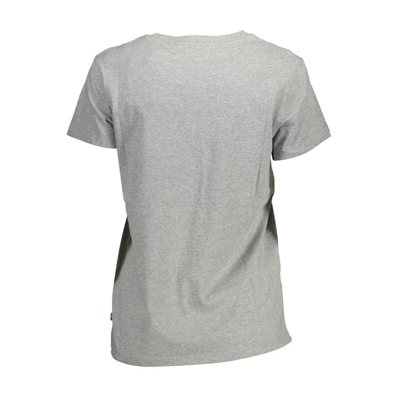 Levi's T-Shirt Femme Marron en Coton - Élégance Décontractée