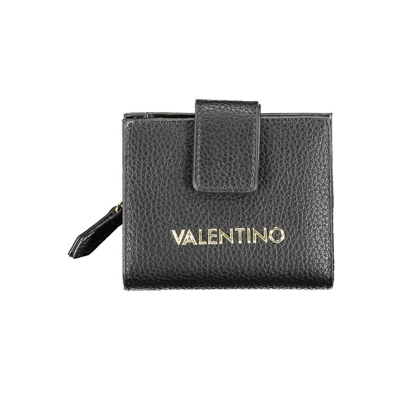 Mario Valentino Black Polyethylene Women Wallet - Elegant & Functional