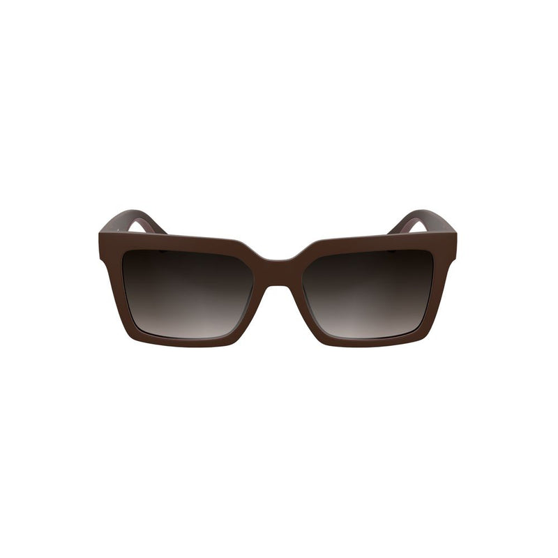 Calvin Klein Red Bio-Based Fabric Women Sunglasses